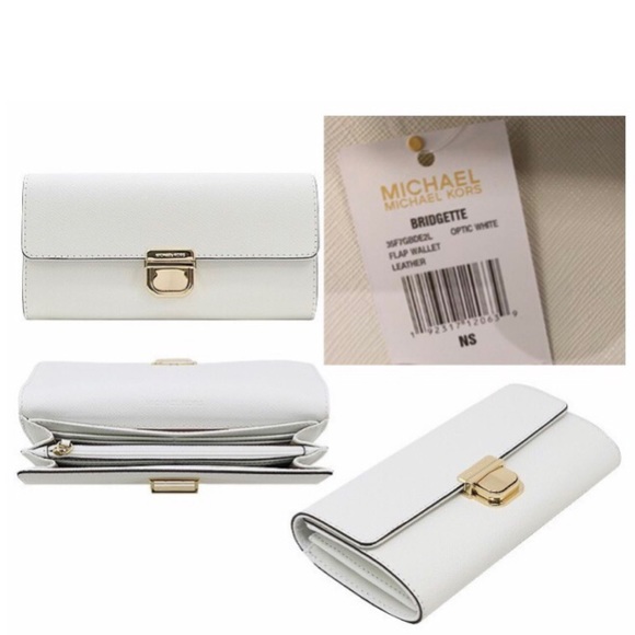 MICHAEL KORS BRIDGETTE FLAP WALLET LIMITED EDITION - Picture 2 of 3